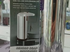 DISPENSADOR DE JABON SENSOR ACERO INOXIDABLE