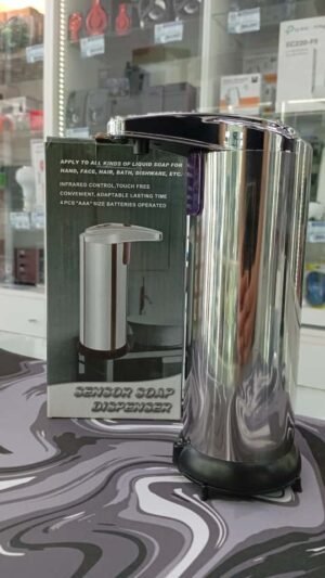 DISPENSADOR DE JABON SENSOR ACERO INOXIDABLE