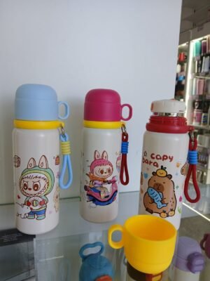 BOTELLA TERMICA C/ TAZA Y CUERDA