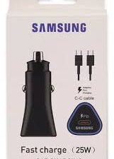 CARGADOR AUTO SAMSUNG  25W FAST CHARGING