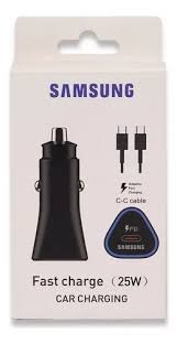 CARGADOR AUTO SAMSUNG  25W FAST CHARGING