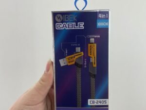 CABLE 4 EN 1 100CM CARGA RAPIDA