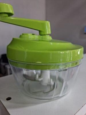 PROCESADOR DE ALIMENTOS MANUAL CON MANIVELA