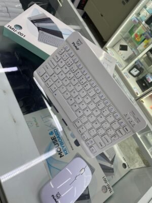 KIT TECLADO Y MOUSE INALAMBRICO BLUETOOTH RECARGABLE