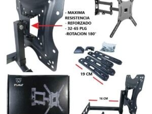SOPORTE TV CON BRAZO 32-65 PLG
