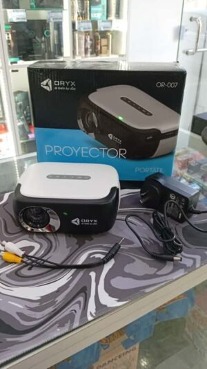 PROYECTOR LED PORTATIL FULL HD CONEXION HDMI + CONTROL REMOTO