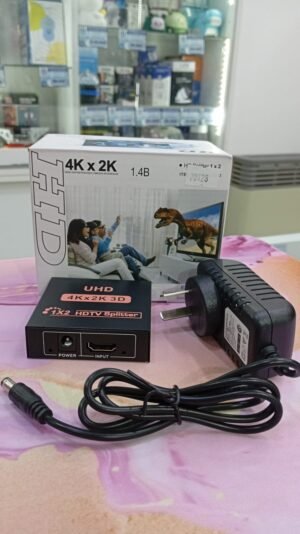 HDMI SPLITTER 1x2 4K x 2K 3D DIVISOR Y MULTIPLICA SEÑAL
