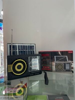 RADIO BLUETOOTH AM/FM LINTERNA Y PANEL SOLAR