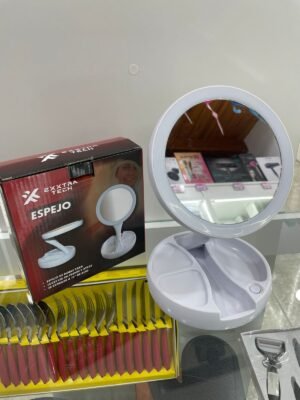 ESPEJO LED DOBLE CARA PLEGABLE