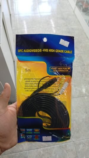 CABLE RCA 3 COLORES 5 MTS