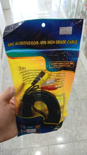 CABLE RCA 3 COLORES 3 MTS