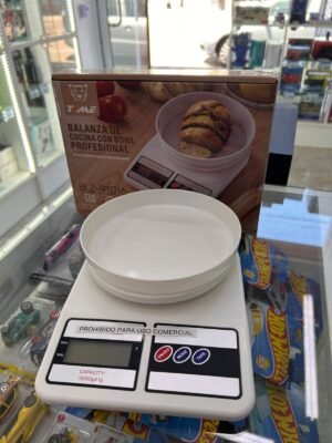 BALANZA DE COCINA C/ TARA + BOWL PROFESIONAL