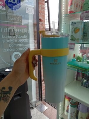 VASO STANLEY QUENCHER C/ MANIJA O PORTA CELULAR