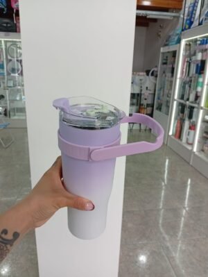VASO STANLEY QUENCHER C/ MANIJA O PORTA CELULAR