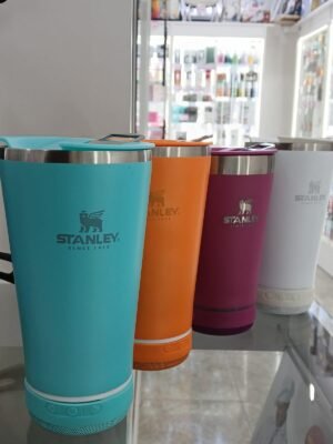 VASO STANLEY CON PARLANTE DIF COLORES