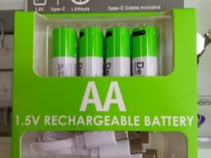 PILAS CUATRO AA RECARGABLES 1.5V