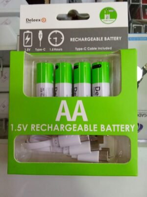 PILAS CUATRO AA RECARGABLES 1.5V