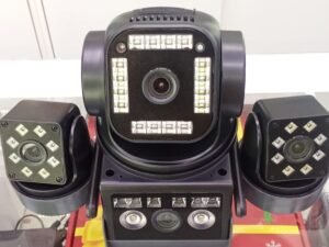 Camara Vigilancia Solar 4k Hd Triple-lente Wifi 4G Gris Plateado