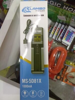 CARGADOR DE BATERIAS USB LAMBO TECH