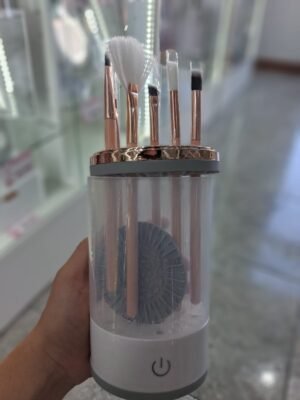 LIMPIADOR ELECTRICO AUTOMATICO DE BROCHAS DE MAQUILLAJE