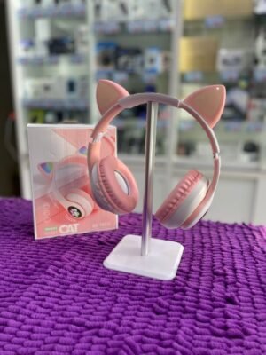 AURICULARES GEAR GEEK STN-28 CAT LED WIRELESS
