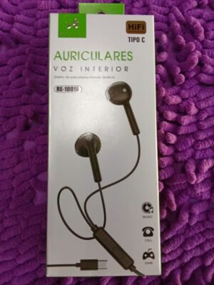 AURICULARES IN EAR TIPO C RE10016 ROYALCELL