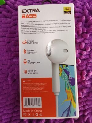 AURICULARES EXTRA BASS CK-29 PREMIUN AUDIO