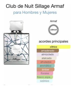PERFUME ARMAF CLUB DE NUIT SILLAGE EAU DE PARFUM