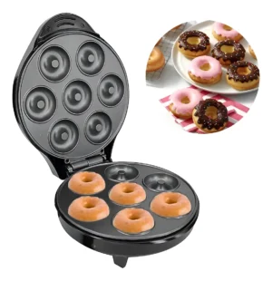 MAQUINA HYTOSHY FABRICA DE MINI DONAS 7 UNIDADES 1200W NEGRO