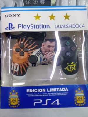 JOYSTICK SONY PS4 CALIDAD ORIGINAL EDICION ESPECIAL MESSI